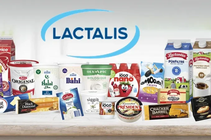 Lactalis dairy brands showcasing products manufactured with data-driven cheese production optimization at the Ingleside facility